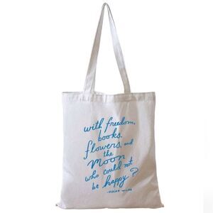 Oscar Wilde Quote Tote Bag